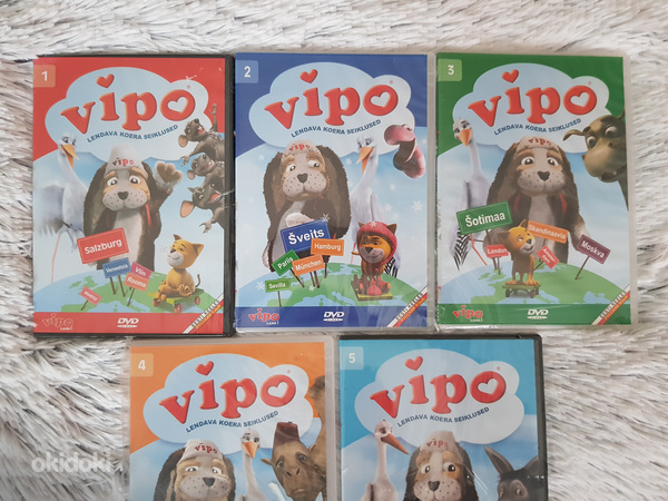 DVD Vipo Приключения летучей собаки, эпизоды 1–5 (фото #3)