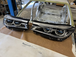 BMW G11 7-seeria kereosad ja tuled (4 foto / 9)
