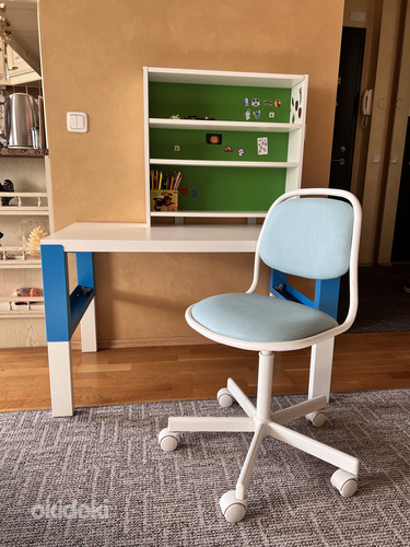 Детский стул и стол Ikea (фото #1)