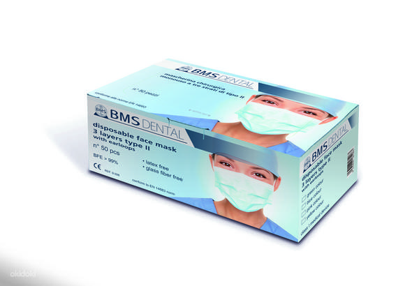 Медицинские маски BMS Dental ( Italy) (фото #1)