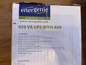 Energenie 650 VA UPS (2 foto / 3)