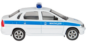 Модель автомобиля Lada Kalina милиция (2 фото из 3)