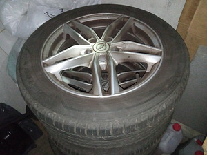 Качественные литые диски Astra K(J) с летними шинами 205/55R (1 фото из 4)