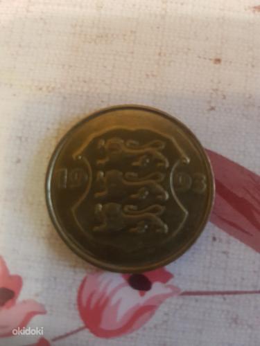 Эстонская монета (фото #1)