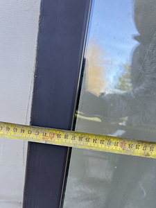 Aken tume Hele 43x198. Aken on tumehall. (4 foto / 8)
