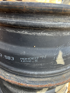Plekkveljed 5*6,5 r16 ford Mondeo, Focus (2 foto / 3)