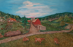 HEA HIND!Õlimaal 91,5×62,5 cm! ,1963 a. (2 foto / 10)