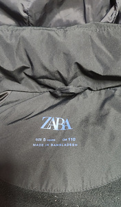 Зимняя Куртка ZARA 110 (2 фото из 2)