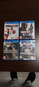 4 mängu PS4-le