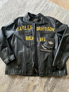 Harley Davidson nahktagi, originaal, suurus 2XL (1 foto / 6)