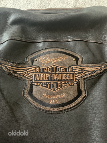 Куртка кожаная Harley Davidson ( оригинал) , р.2XL (фото #9)