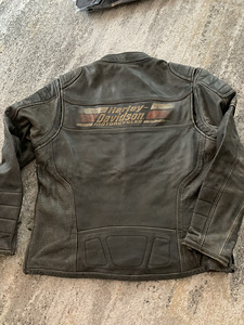 Nahktagi Harley Davidson (originaal) suurus XL (2 foto / 6)