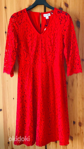 Новое торжественное кружевное платье Lindex № S (фото #3)