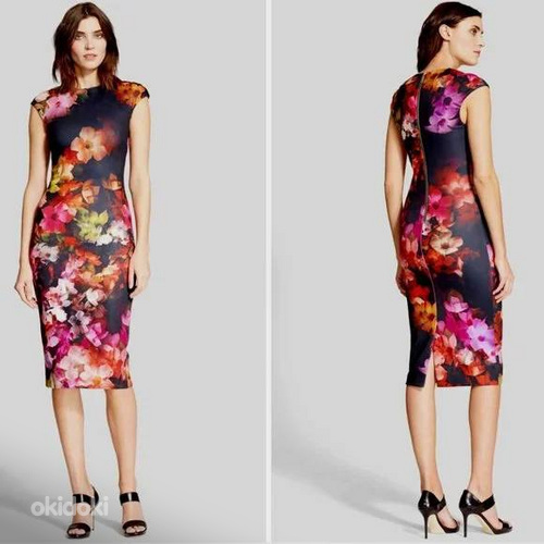 Ted Baker новое красивое миди-платье размер M (TB размер 3)