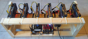 7 x 1660 super Kaevur Mining Rig 252MH/s 678W (1 foto / 3)