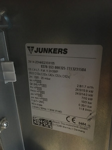 Gaasikatel Junkers ZW14-2DHAE (2 foto / 2)