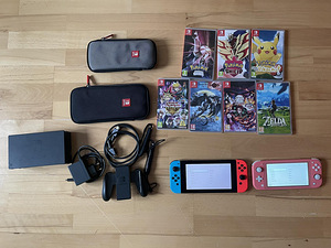 Nintendo Switch konsoolide bundle hea hinnaga