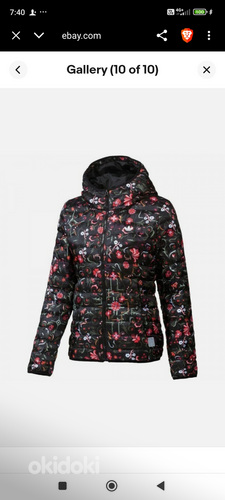 Adidas Moscow slim print eksklusiivne jope 38 nr. Uueväärne!