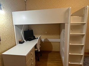 IKEA SMÅSTAD kirjutuslaud - voodi (1 foto / 3)