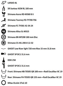 Uus maastikuratas Ghost Lanao Essential 27.5'' M suurus (4 foto / 4)