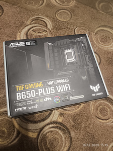 ASUS TUF GAMING B650-PLUS WIFI AM5 ATX (1 foto / 6)