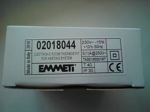 Uus elektrikütte termostaat (2 foto / 2)