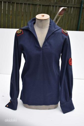 Матросский комплект-свитер оригинал СССР 1982 г. + нагрудный знак гвардии (фото #2)