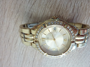 GUESS ОРИГИНАЛЬНЫЕ ЧАСЫ С КРИСТАЛЛАМИ НОВАЯ БАТАРЕЯ (3 фото из 5)