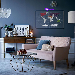 Kraabitav maailma kaart Air World (2 foto / 5)