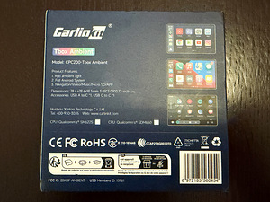 CarlinKit CarPlay AI Box (TBOX Plus LED), Android 13 (2 foto / 4)