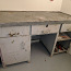 Металлический письменный стол. (фото #1)