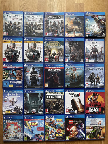 Sony PS4/PS5 mängud