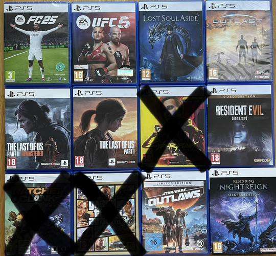 Игры для Sony PS5