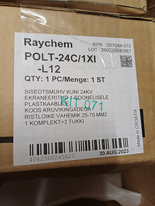 POLT 24C/1XI-L12 SISEOTSAMUHV 25-70 MM2 RAYCHEM (2 foto / 3)