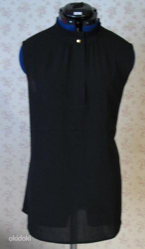 Calvin Klein новая черная праздничная блузка, M (фото #2)