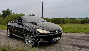 Peugeot 206cc kabriolett (6 foto / 8)