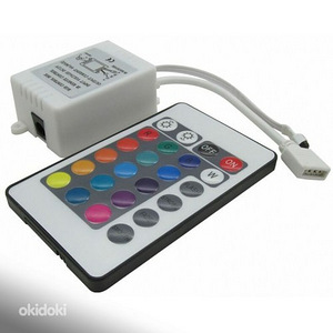Led kontroller 3528 ja 5050 ribadele (puldiga) (1 foto / 3)