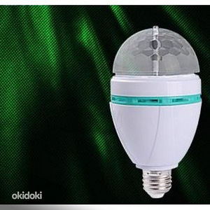 LED RGB 6W E27 вращающийся (1 фото из 1)