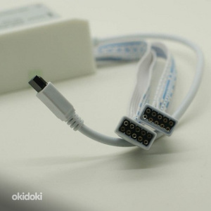 5m led rgb 5050 riba (programmidega + puldiga, ip65) (1 foto / 3)
