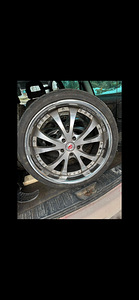 5x130(Q7/Touareg)valuveljed 22 tolli koos rehvidega . (5 foto / 6)