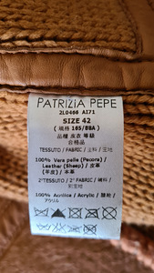 PATRIZIA PEPE nahkjope S/M s.42 (4 foto / 8)