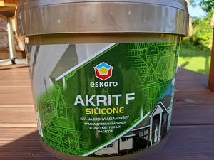 Fassaadivärv Akrit 90 liitrit (1 foto / 2)