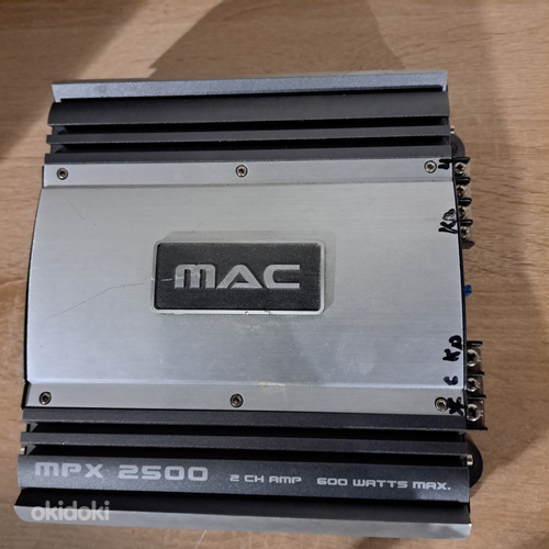 Саабуфер Alpine с усилителем звука MAC MPX 2500 для а/м (фото #2)
