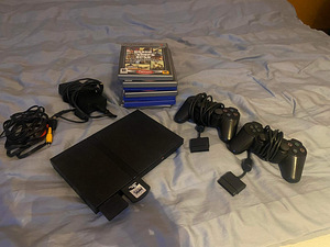 Playstation 2 с играми (1 фото из 4)