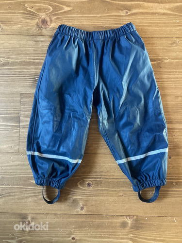 Дождевые брюки с флисовой подкладкой, 86/92 (фото #1)