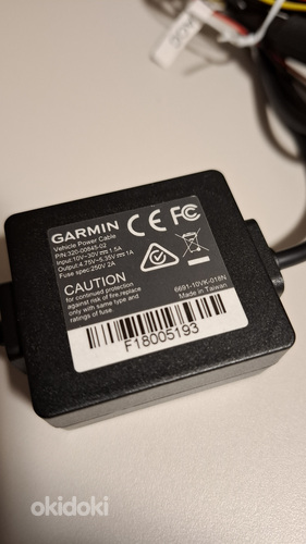 Garmin vehicle power cable