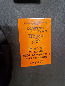 Cybex Sirona S i-Size 45-105cm turvatool Sensorsafe klambrig (5 foto / 7)