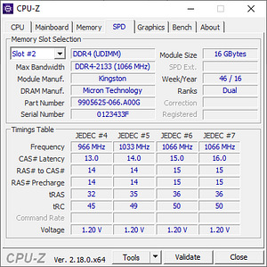 16GB DDR4 2133MHz (2 foto / 2)