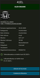 Honda transalp 650xl (6 foto / 6)