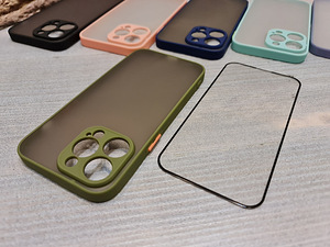 Комплект защиты iPhone 14, 14pro, Max, Pro Max Чехол + стекло